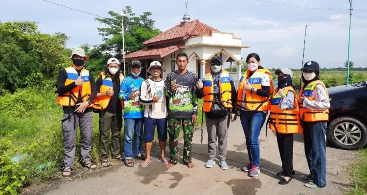 Tim peneliti dari Fakultas Perikanan dan Ilmu Kelautan UNSOED